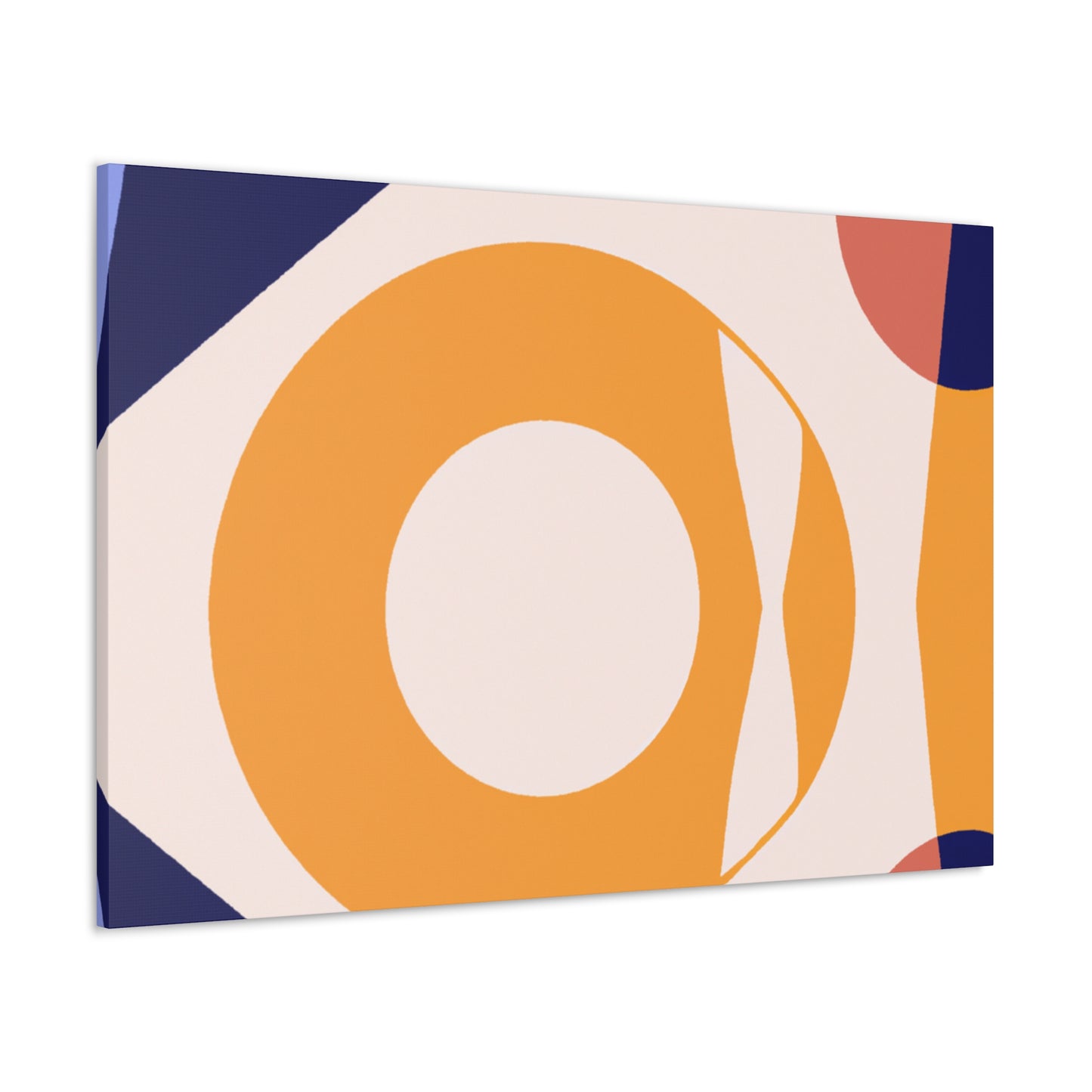 Spiraled Reflections - Midcentury - Canvas