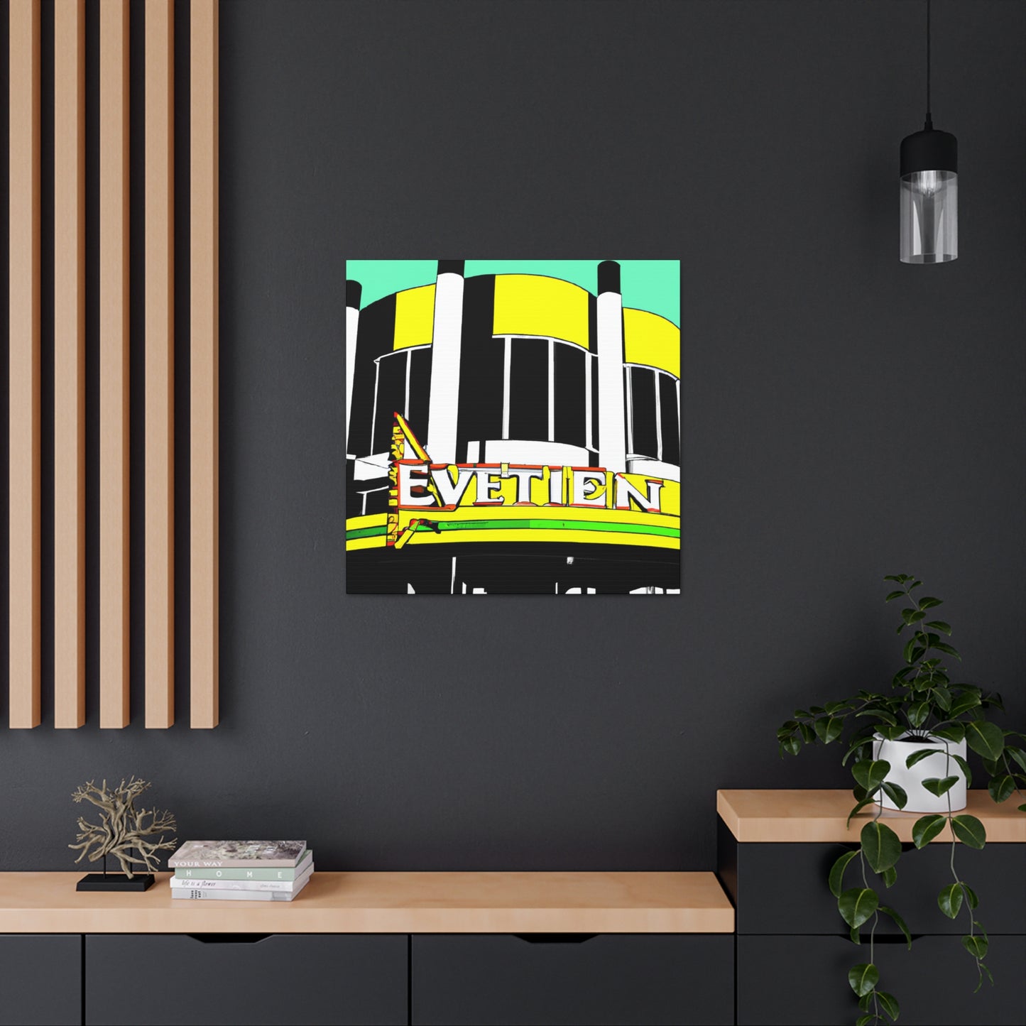 Rock 'n' Roll Jamboree - Pop Art Canvas Retro Music and Film