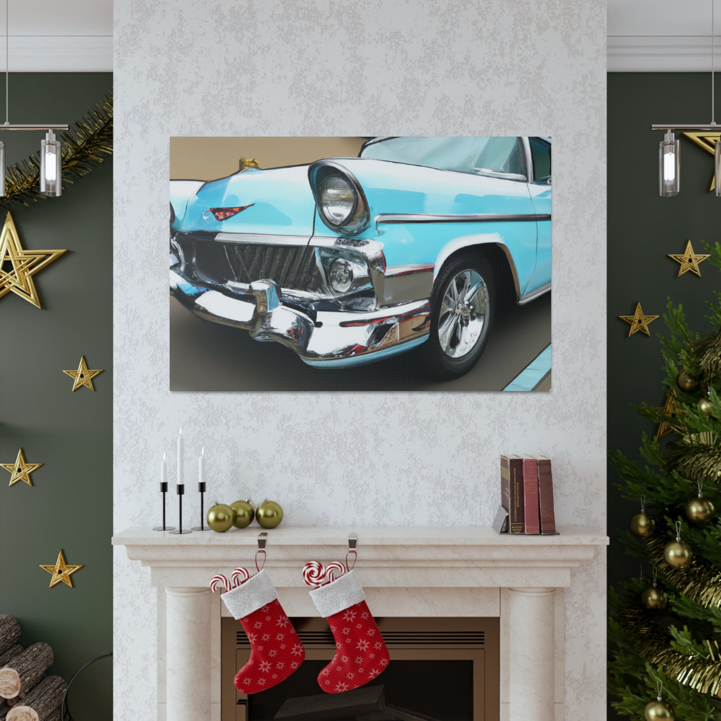 Mean and Sleek - Automobile Canvas