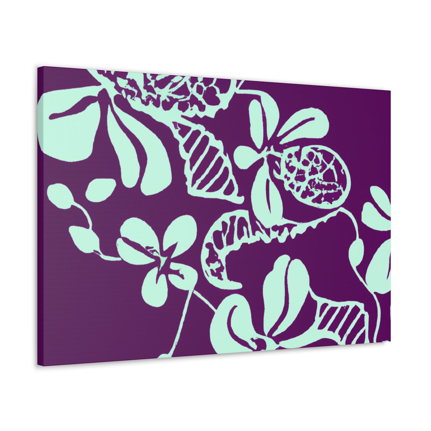 Glowtopia - Floral - Canvas