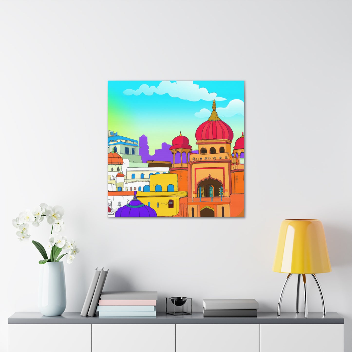 RosariTaj - Destination India - Canvas