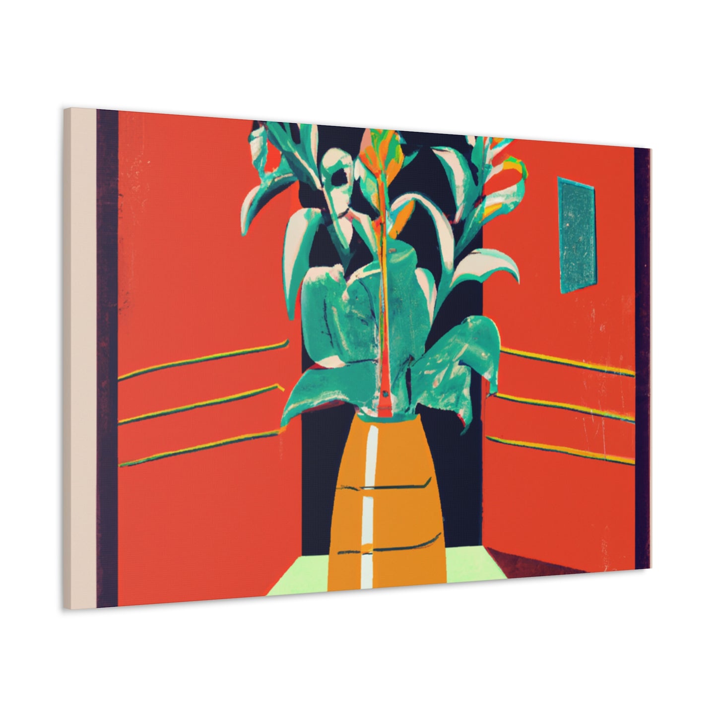 Cheetah-Sparkle - Midcentury Canvas