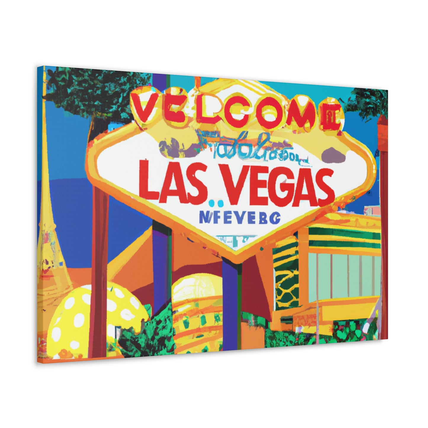 Vegas Valley - Destination Vegas - Canvas