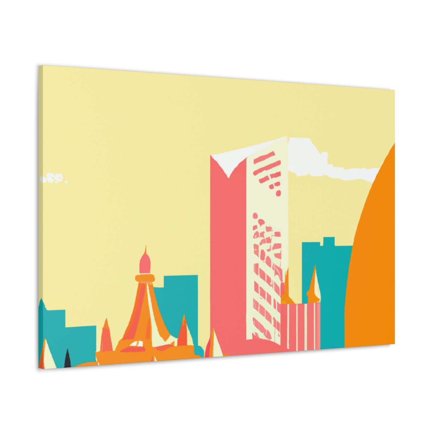Turquoise Valley - Destination India - Canvas