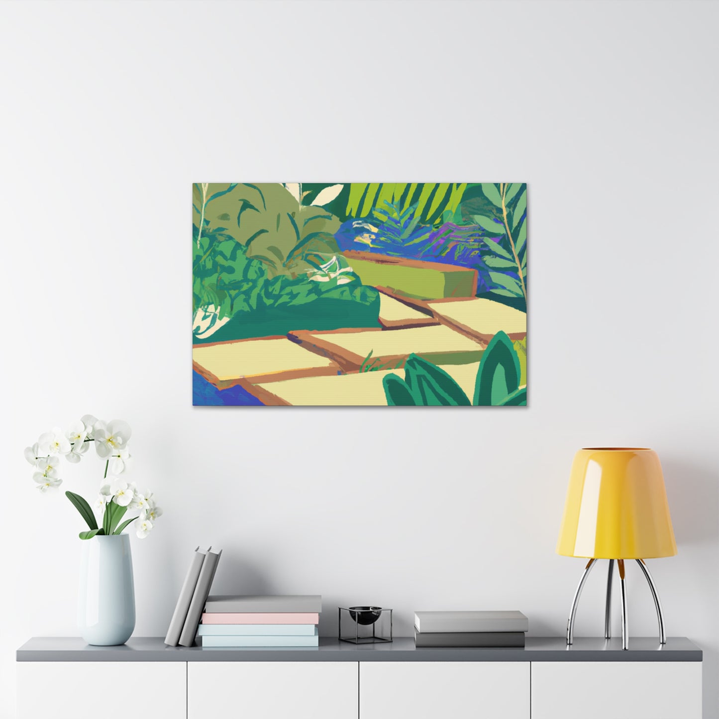 Verdant Vista - Landscape - Garden - Canvas