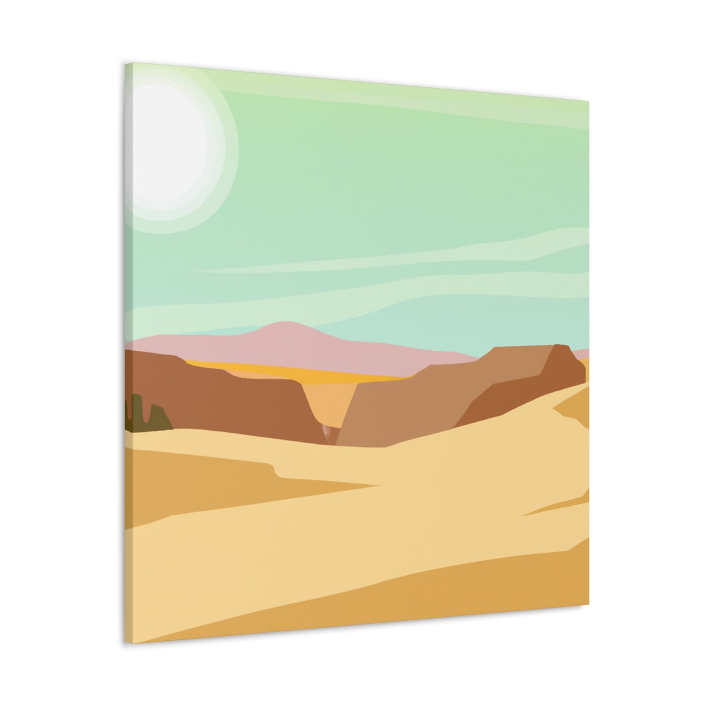 Sahara Serenity - Landscape - Canvas - Desert