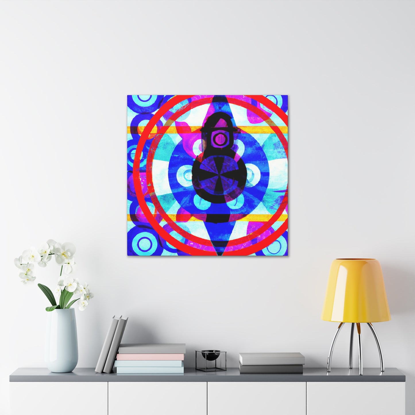 Kalidescope - Glass Canvas