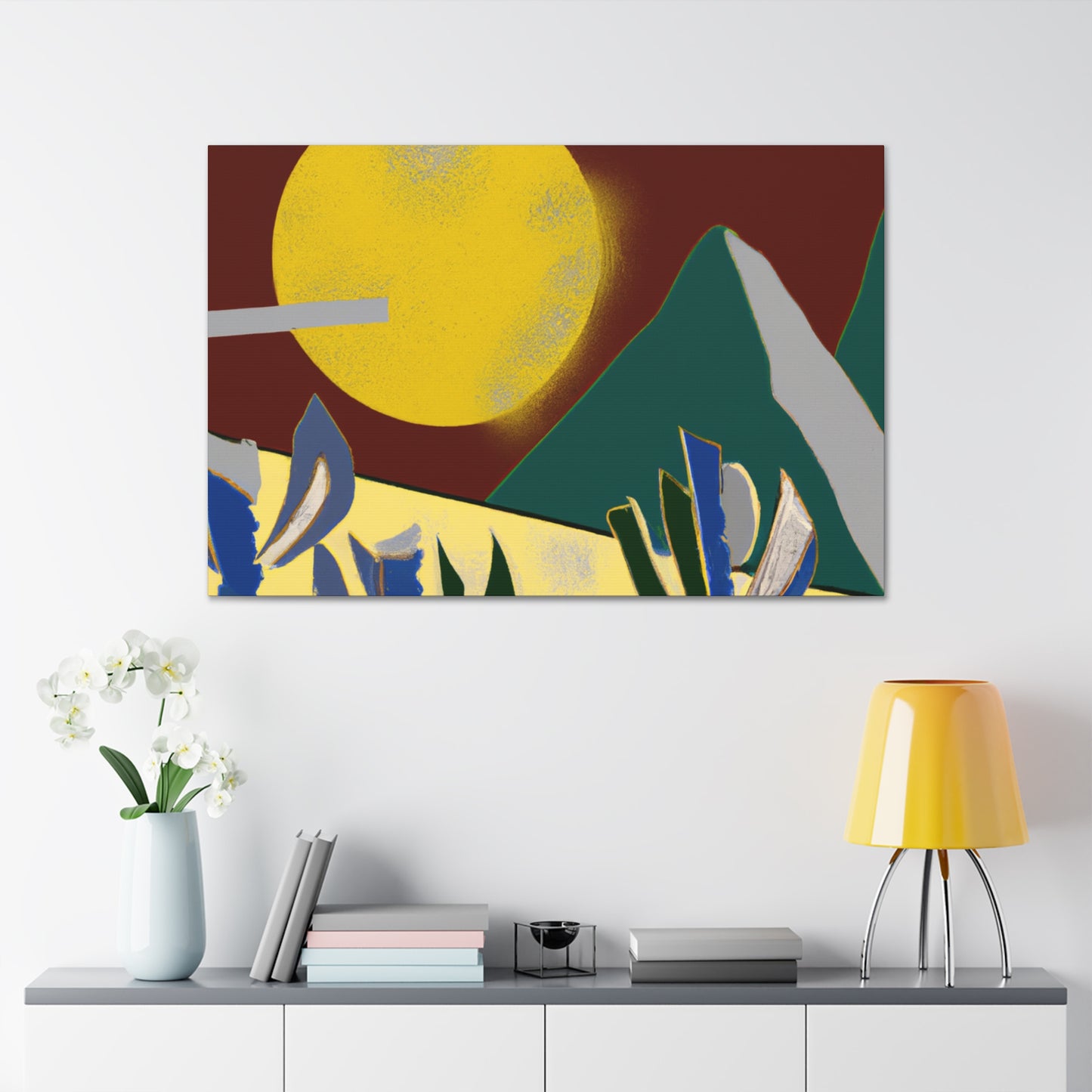 Retro Flight- Midcentury - Canvas