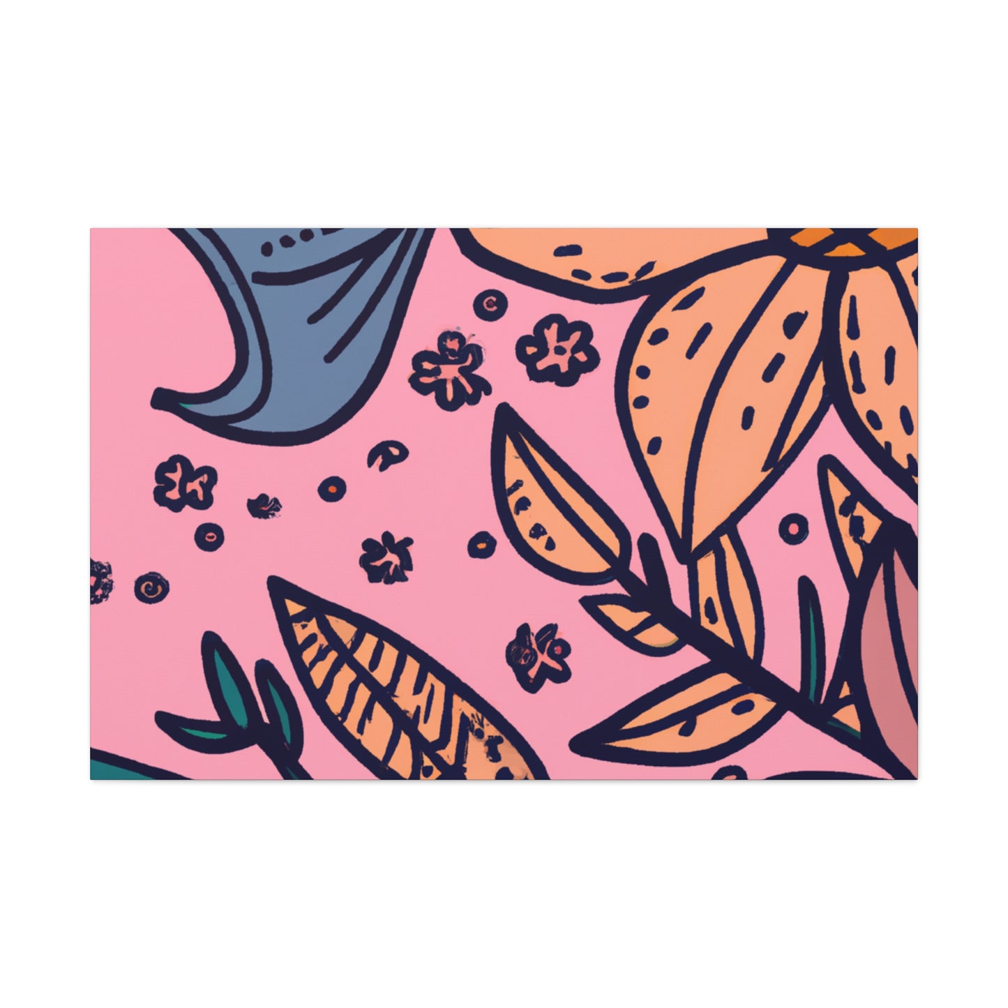 Rosesky - Floral - Canvas
