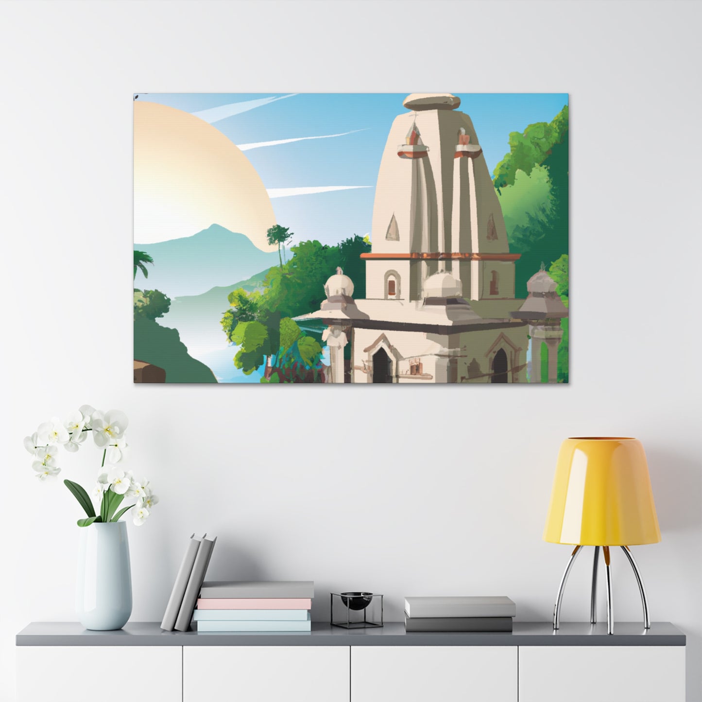 Discovery Destination India - Canvas