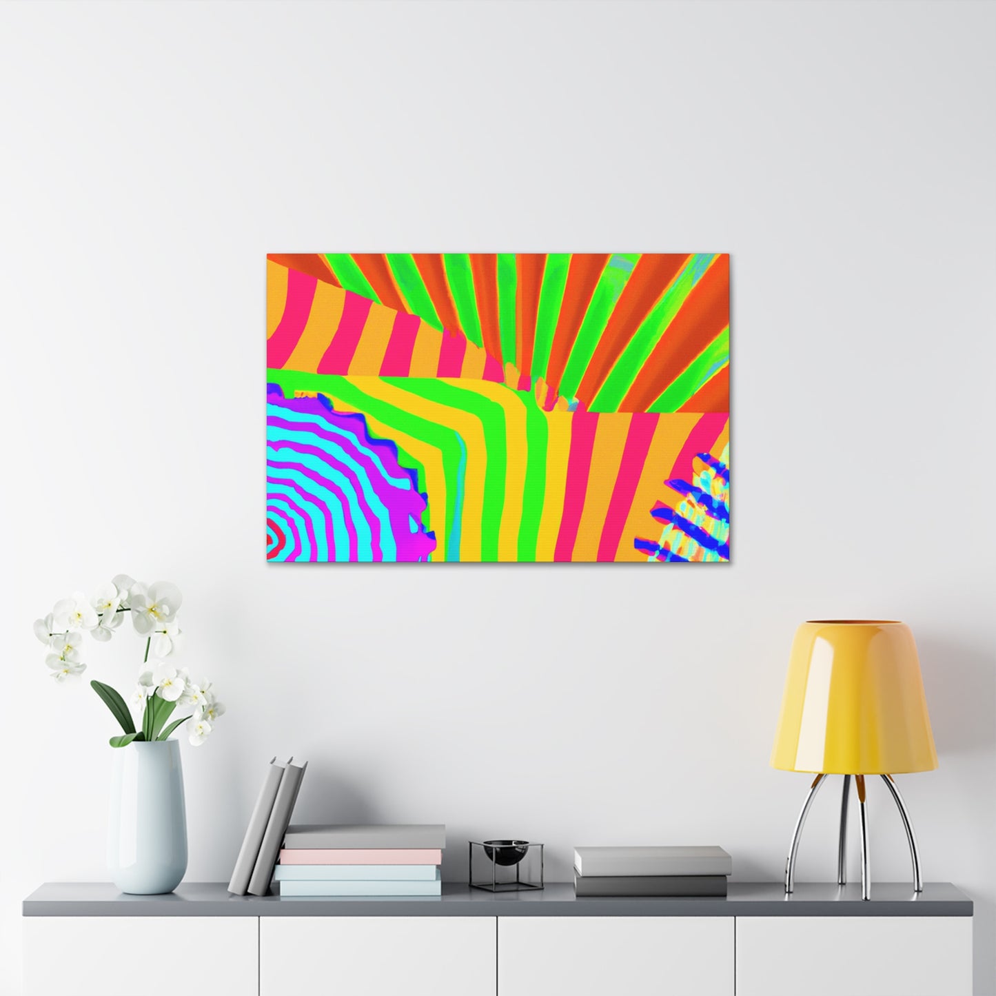 Aqua Luminesce - Abstract - Canvas