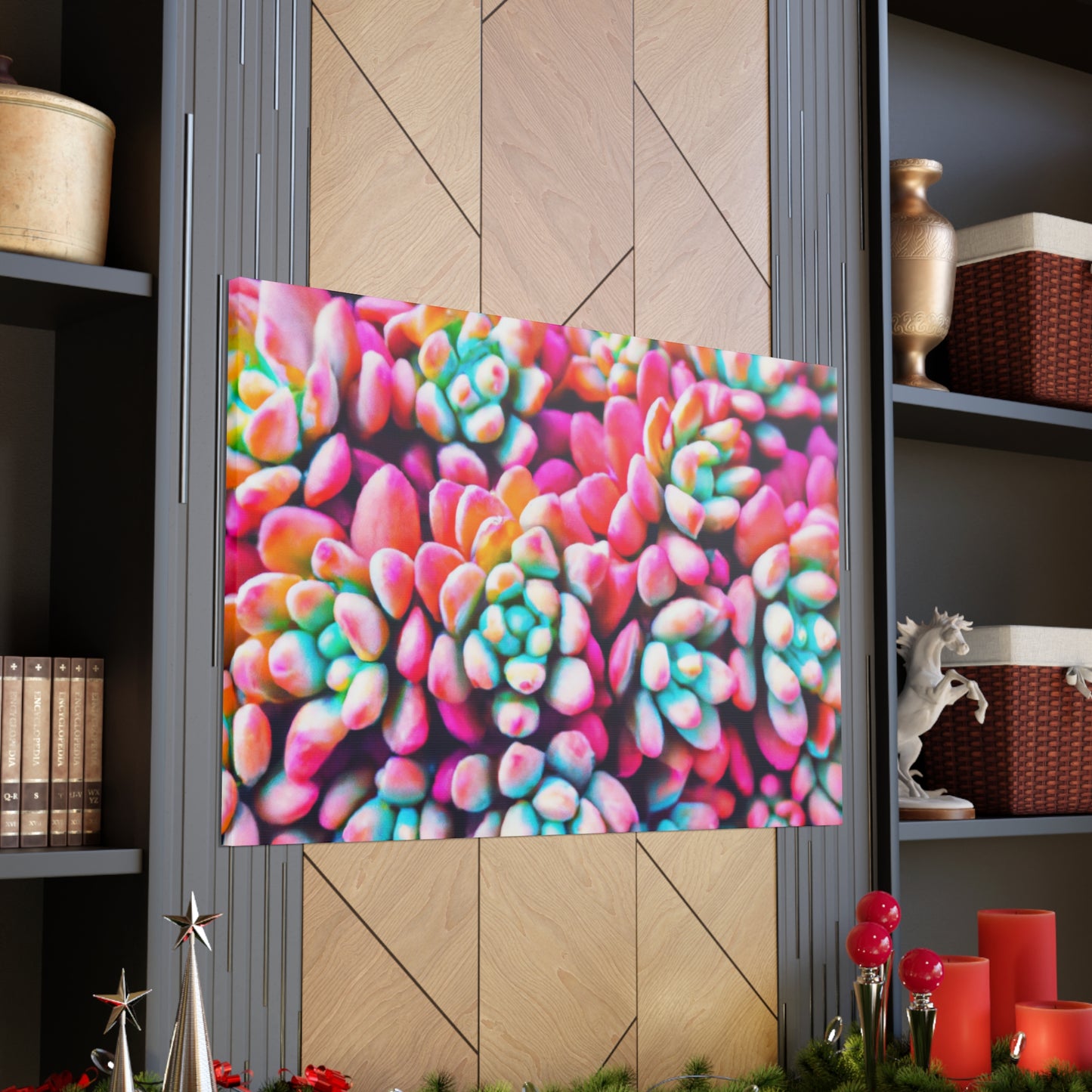 "Garden of Splendor" - Canvas - Succulent