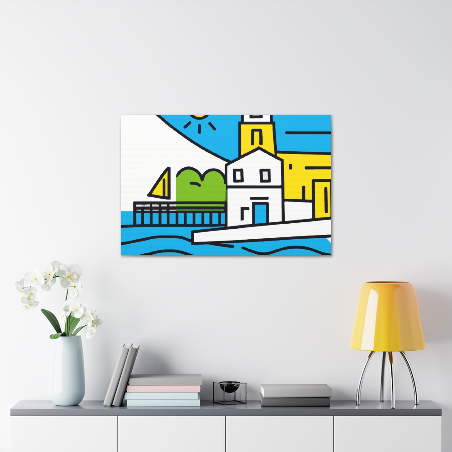 Edge Contrasts - Minimalism - Canvas