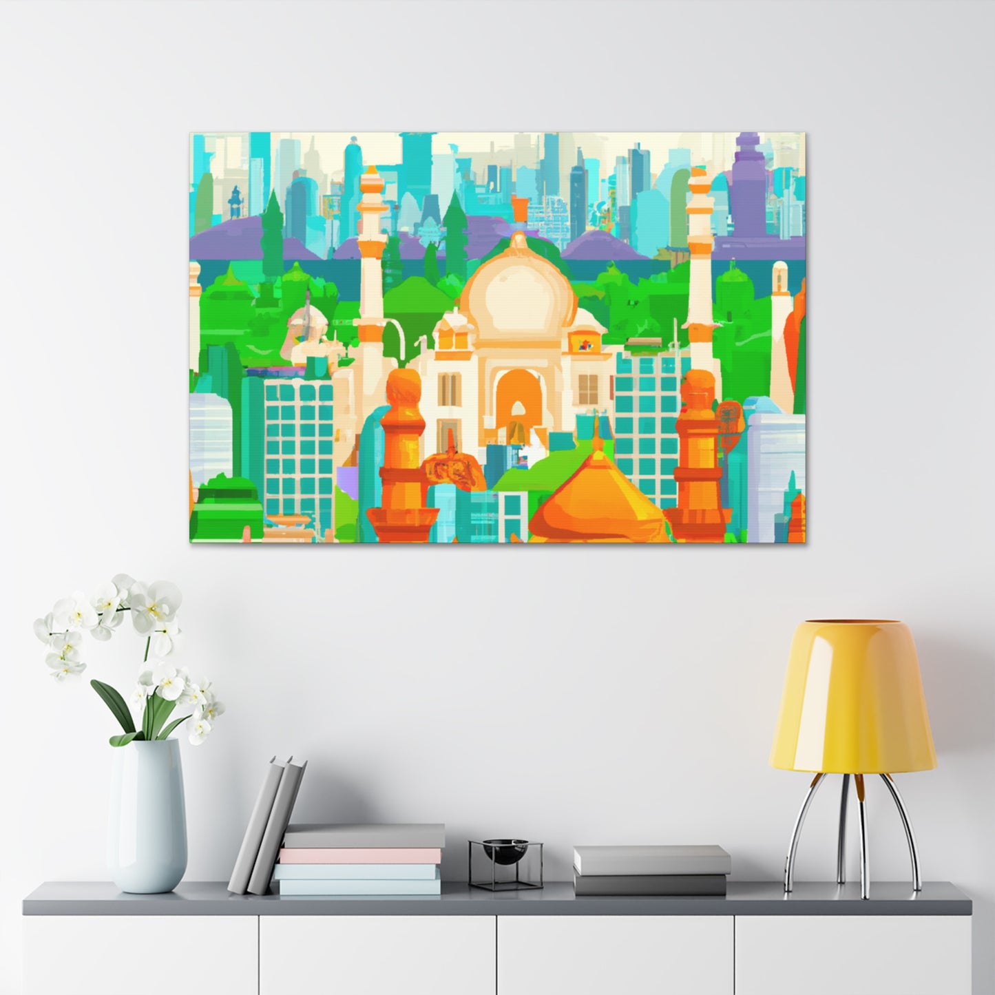 Indiastine - Destination India - Canvas
