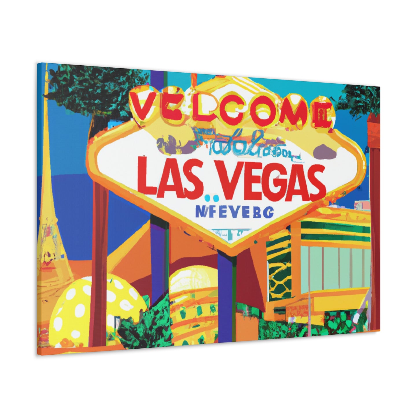 Vegas Valley - Destination Vegas - Canvas