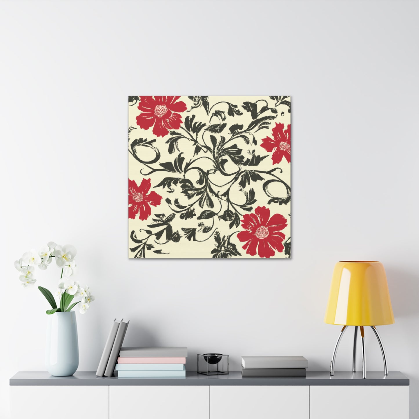 Fuchsiafire - Floral - Canvas