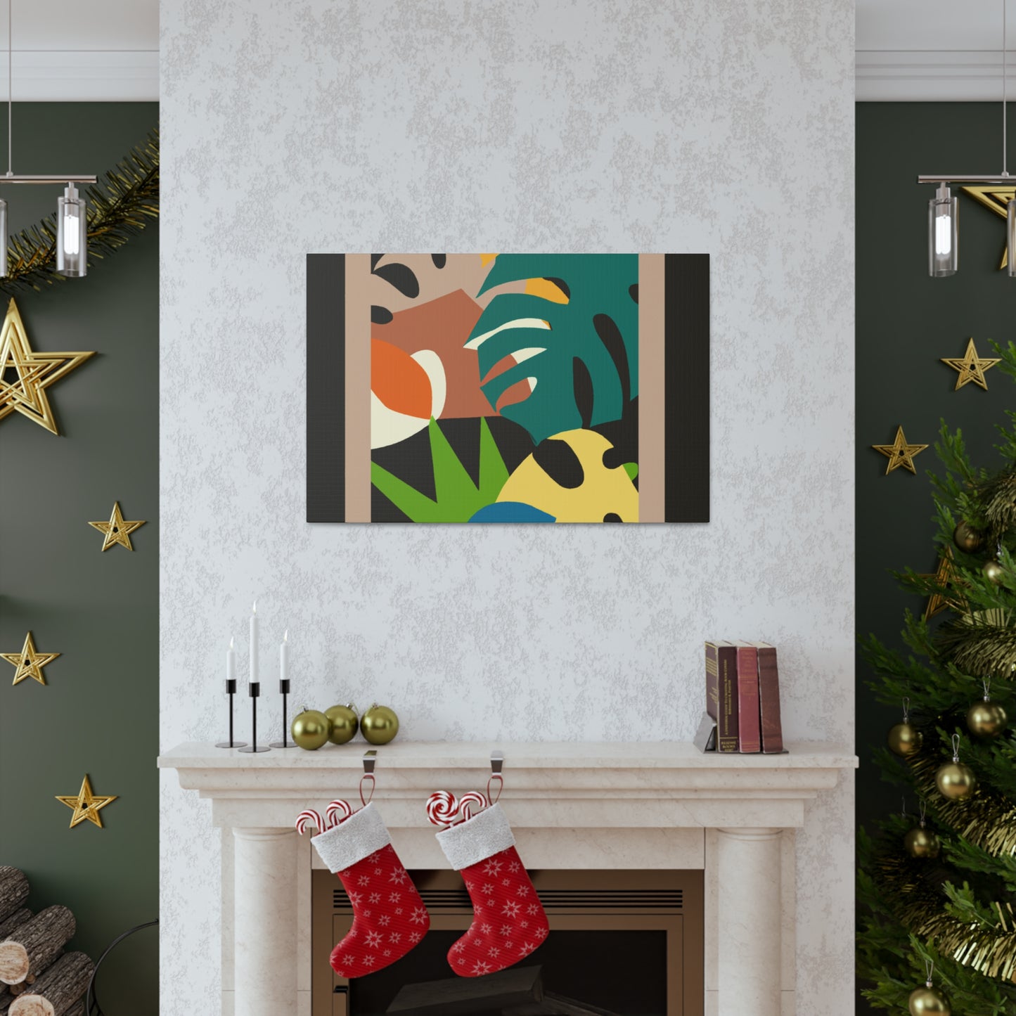 Flufftail Squirreldeer - Midcentury Canvas