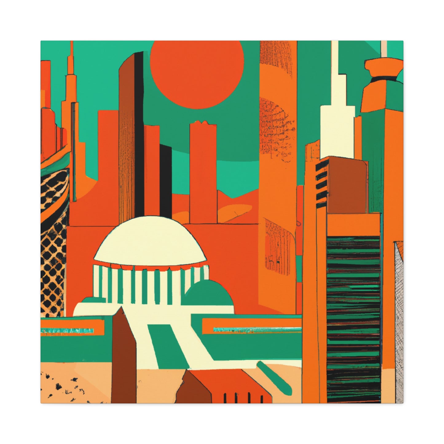 Amirah - Middle East - Canvas