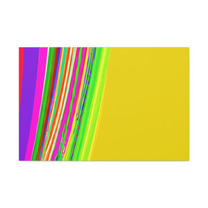 Rainbow Blast - Abstract - Canvas