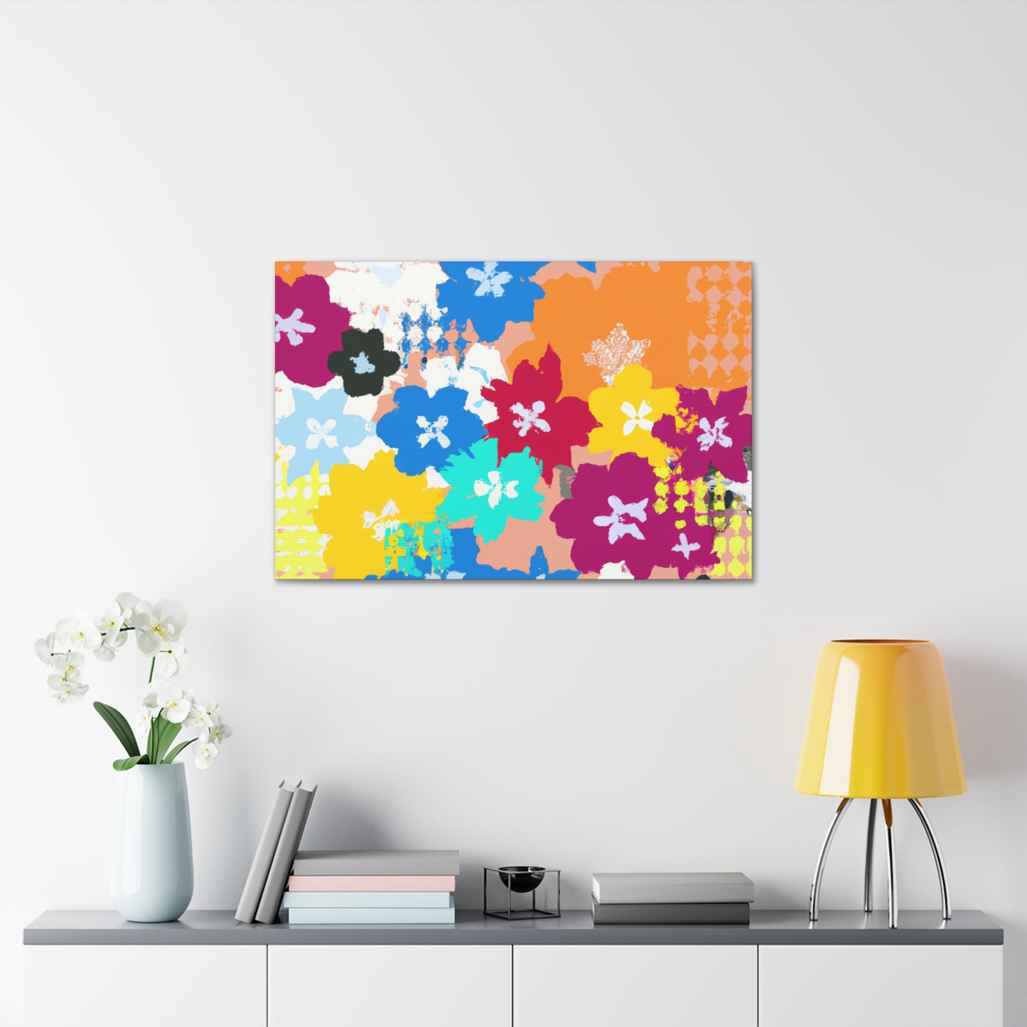 Laila - Floral - Canvas
