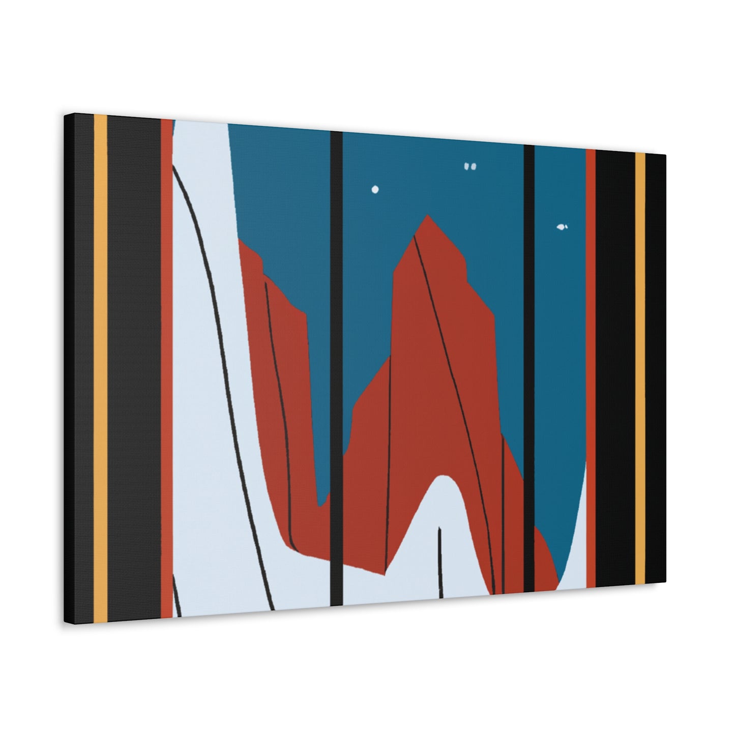 Metropolitan Melange - Midcentury - Canvas