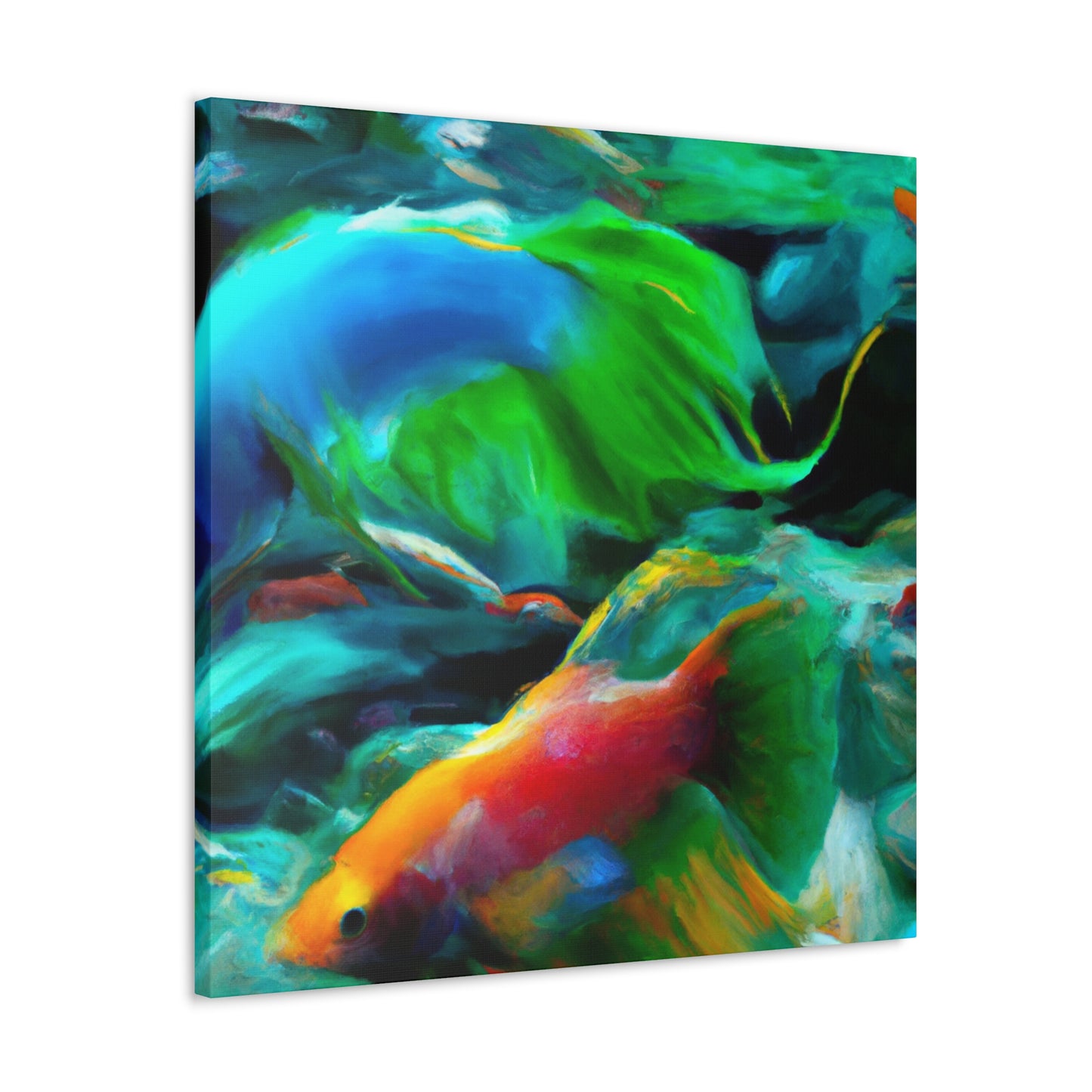 "Cresting Waves" - Underwater Canvas