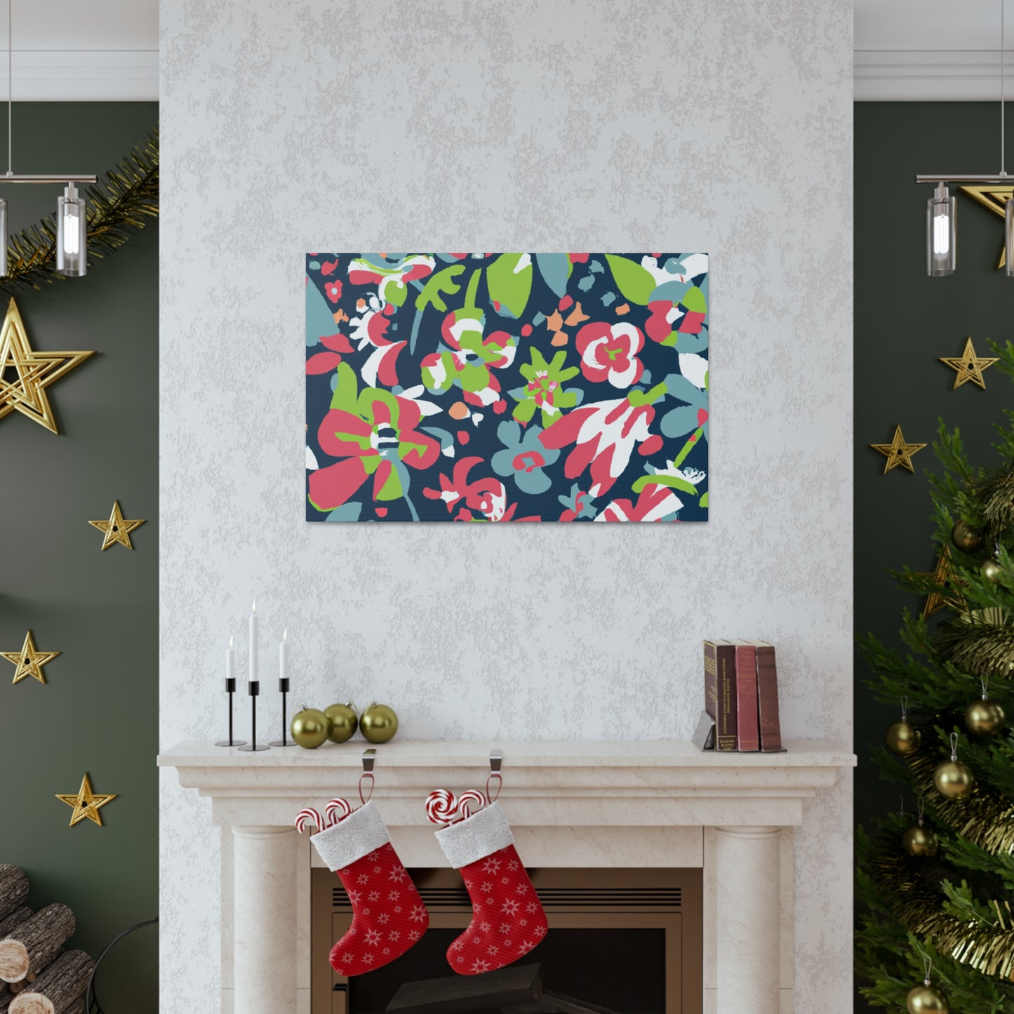 Flowertale - Floral Canvas
