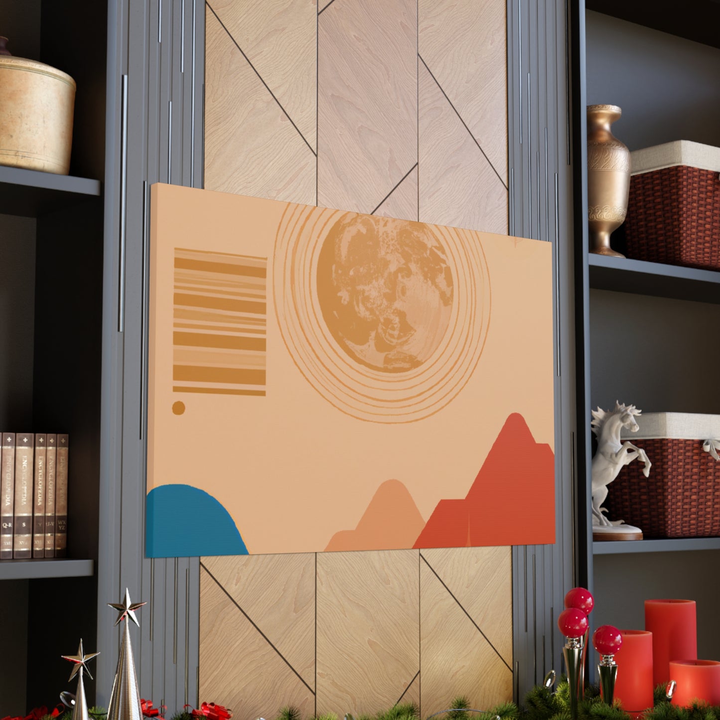 Earthy - Midcentury Canvas