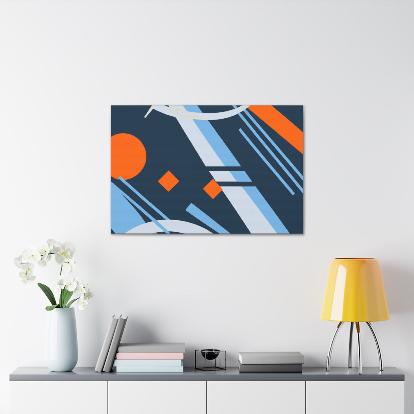 Cosy Cottage - Midcentury - Canvas