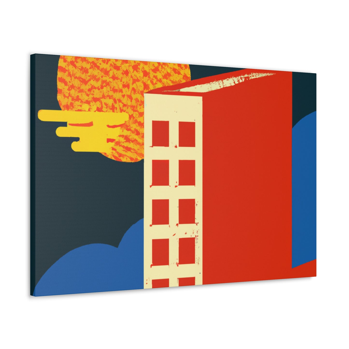 Modernist Playground - Midcentury - Canvas