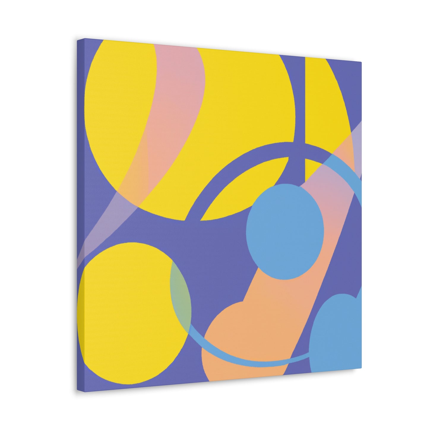 Geometric Escape - Midcentury - Canvas