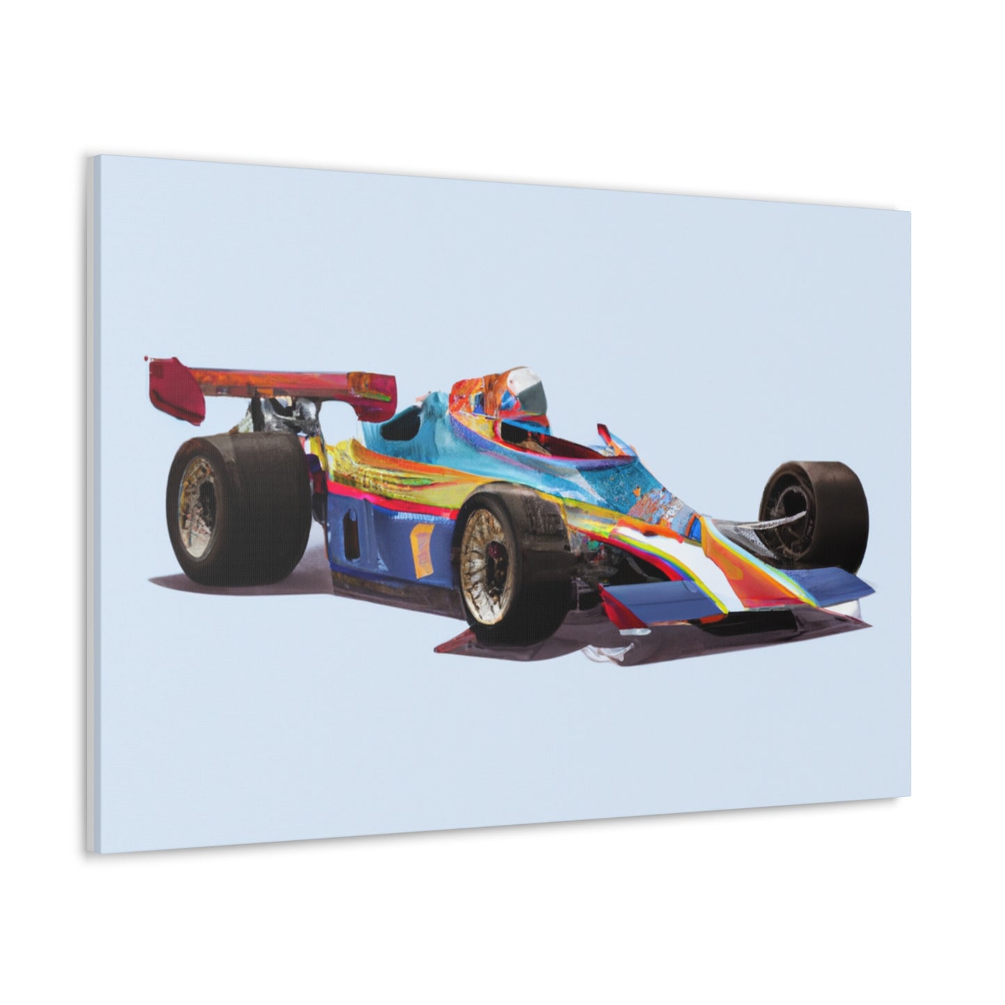 Blue Streak - Automobile - Canvas