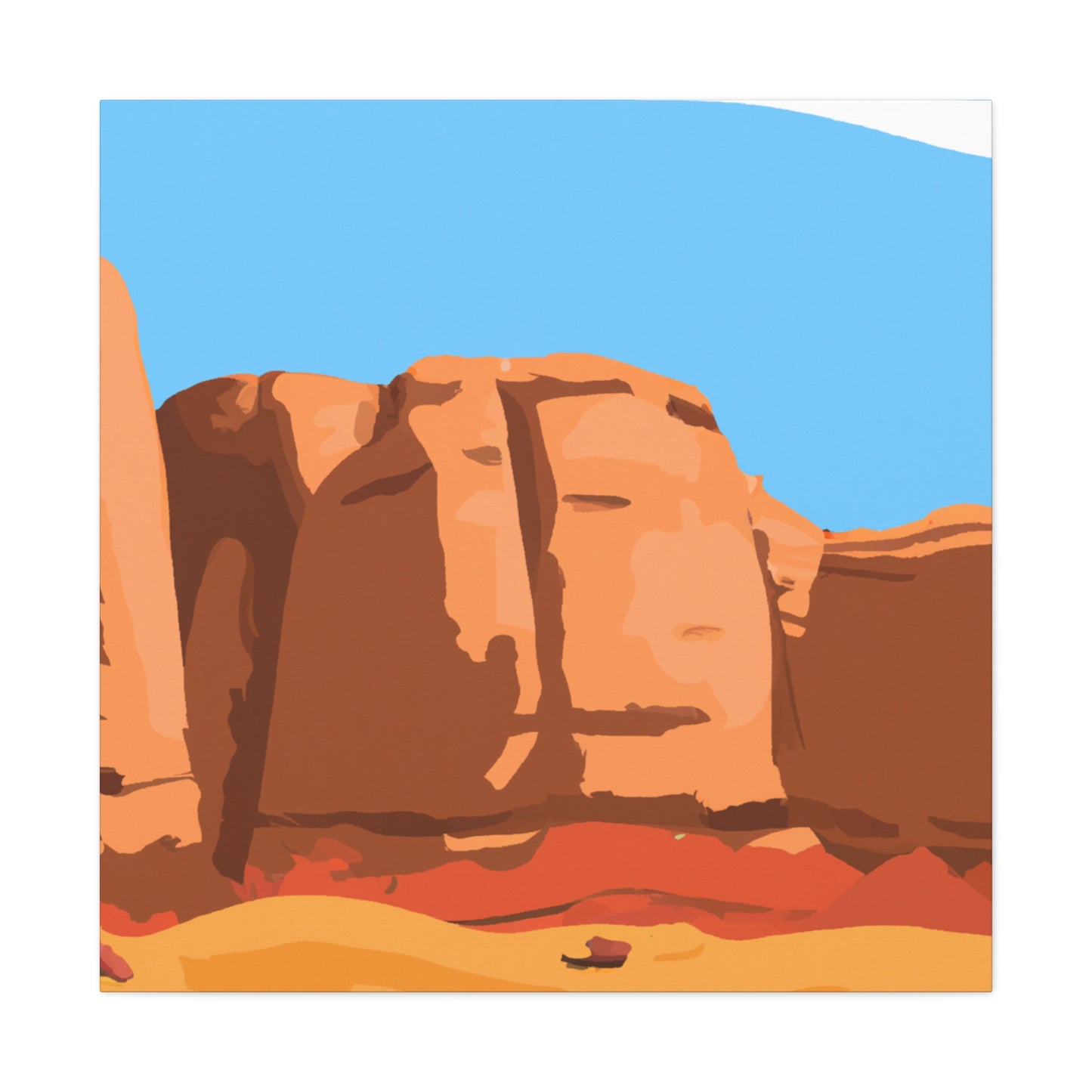 Sandweave - Landscape - Canvas - Desert