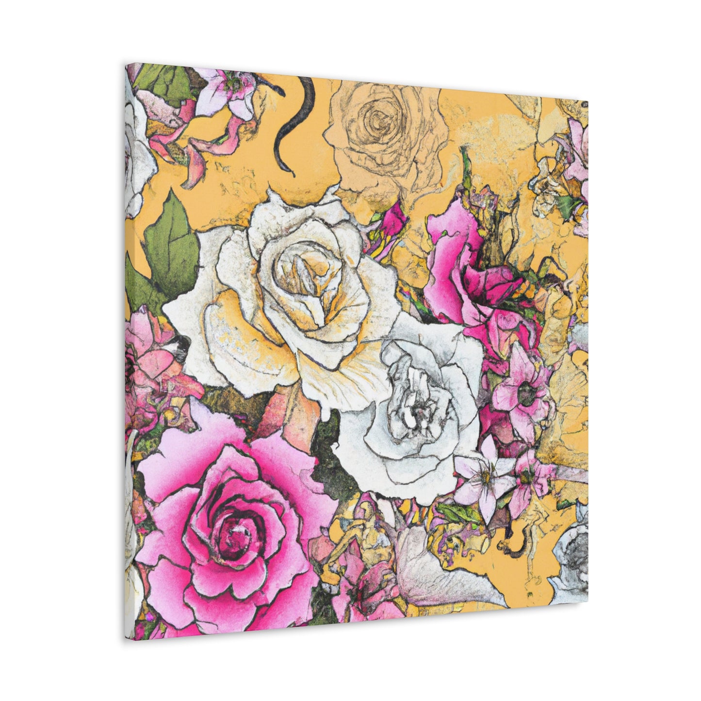 Blossomtopia - Floral - Canvas