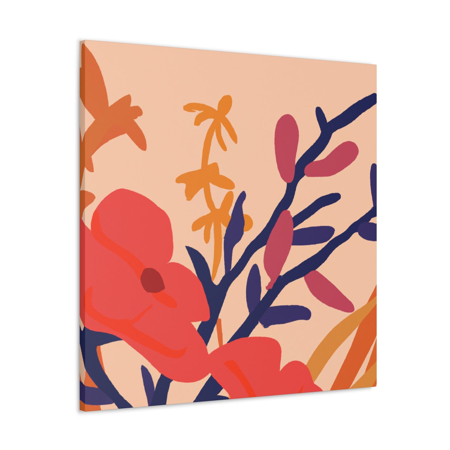 Camellia - Floral - Canvas