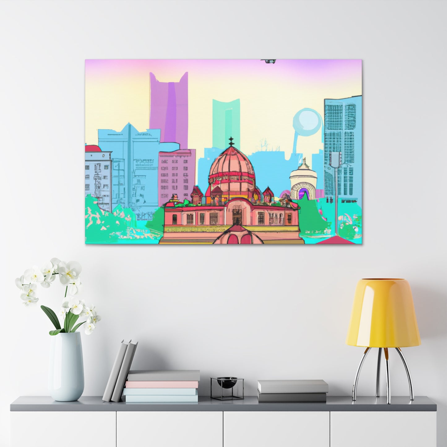 Ajanta Caves - Destination India - Canvas