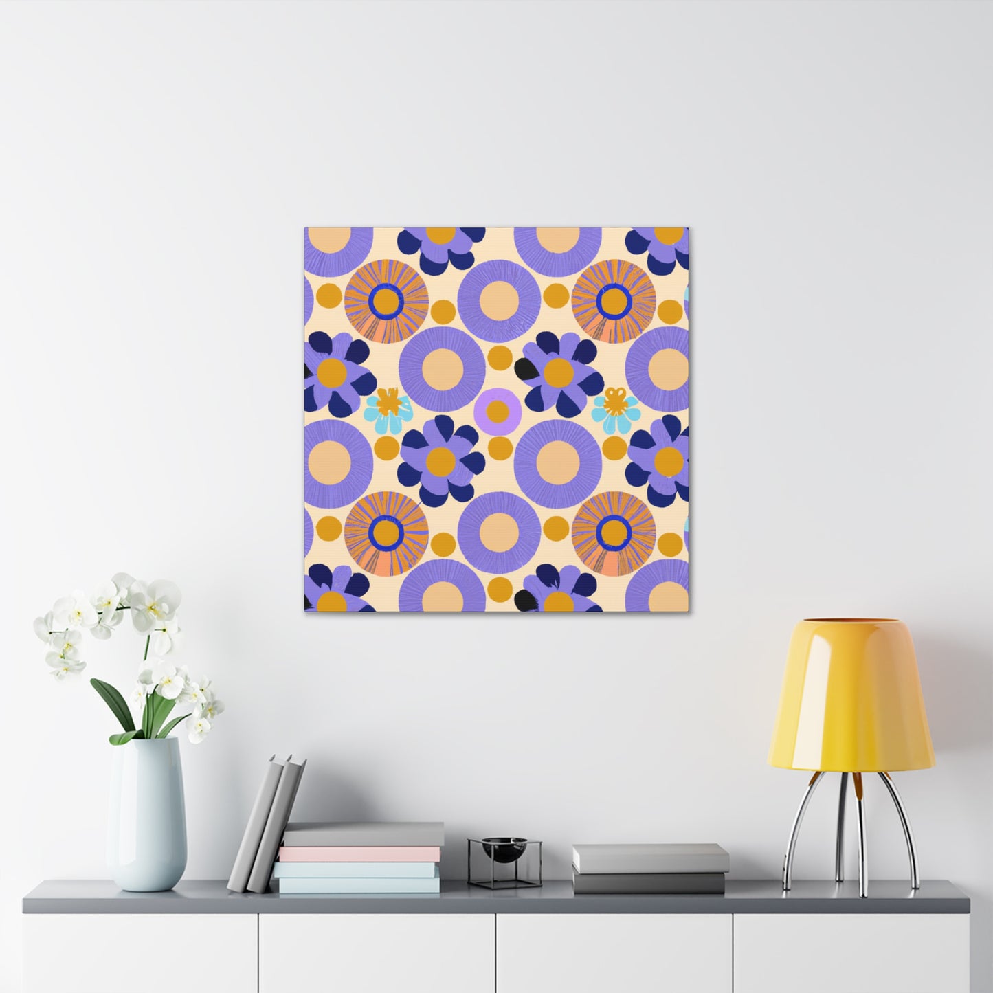 Flower Slumber Party: - Floral Canvas