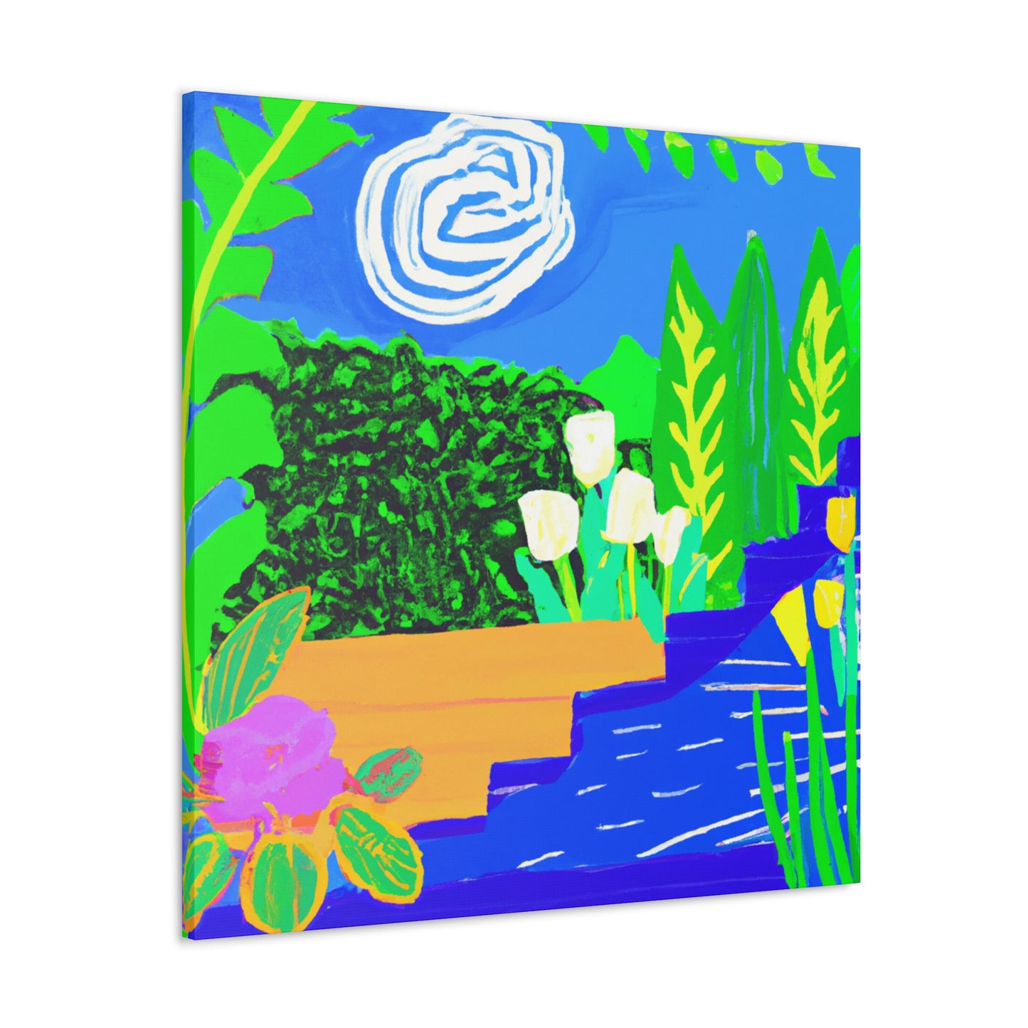 Garden Paradise - Landscape - Canvas