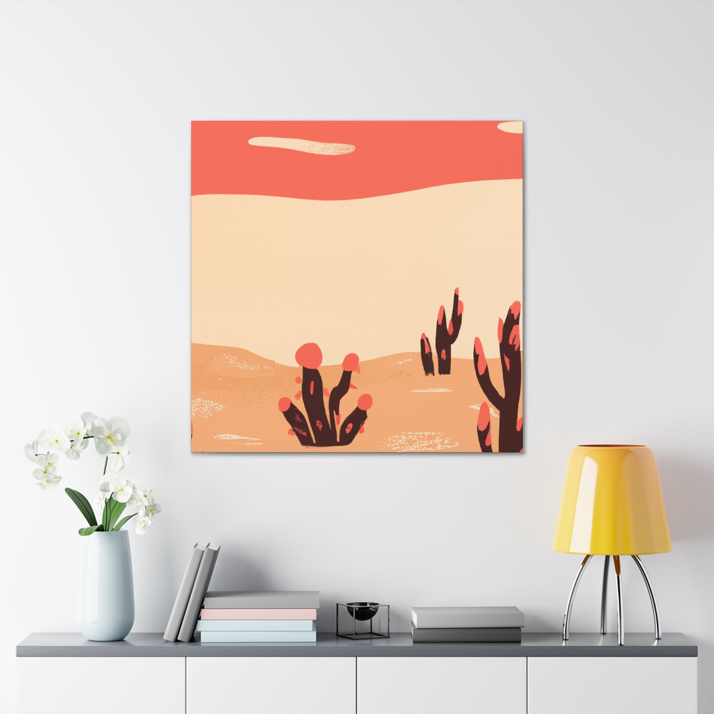 Antique Fusion - Vintage Contemporary - Desert - Canvas