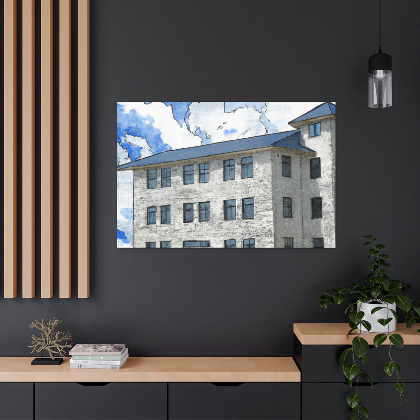 Raelle Butterfield - Canvas - Architectural