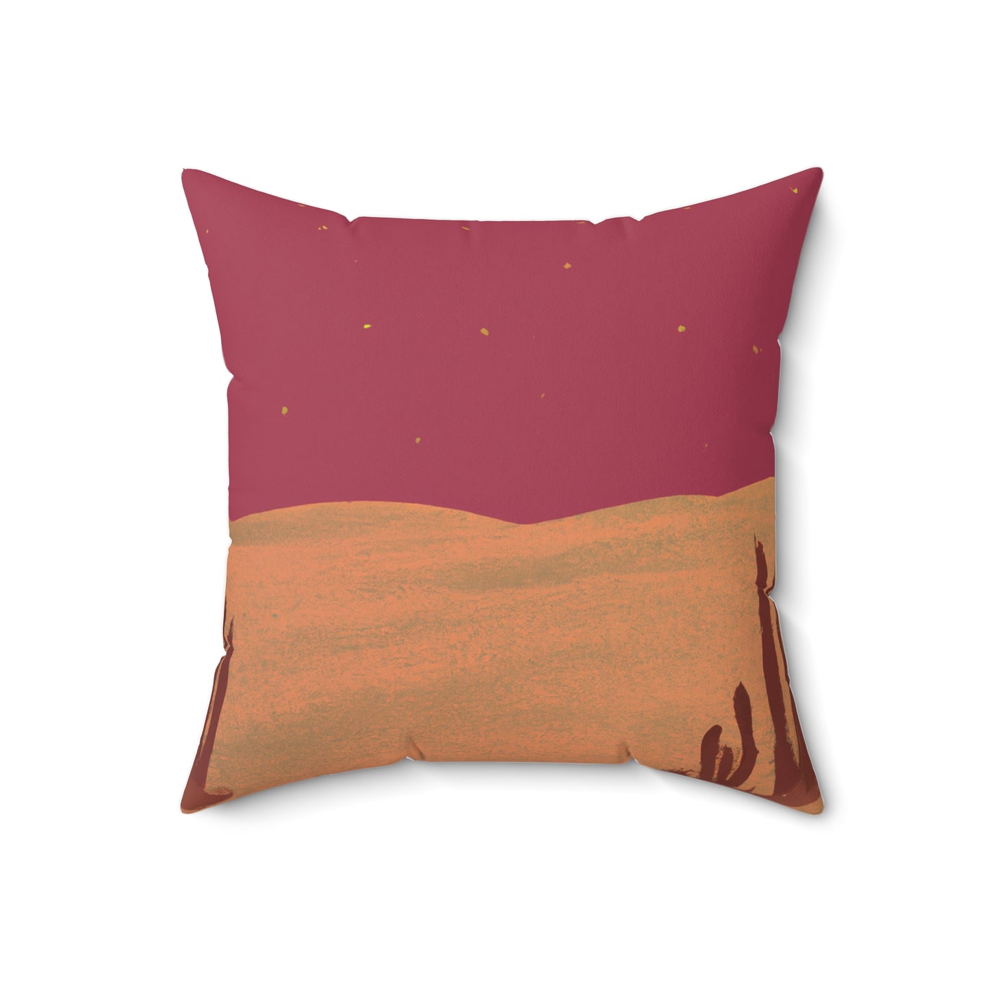 Spun Polyester Square Pillow