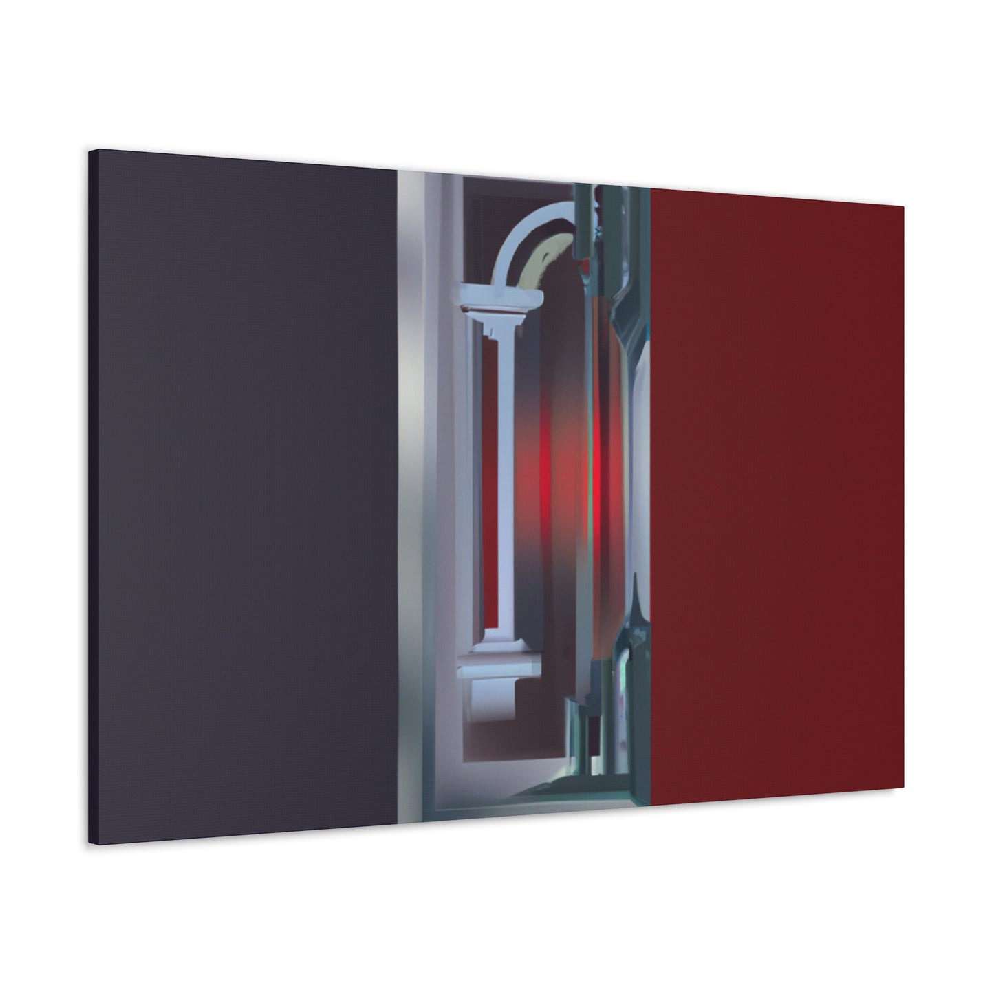 Cosmic Deco: - Art Deco Canvas