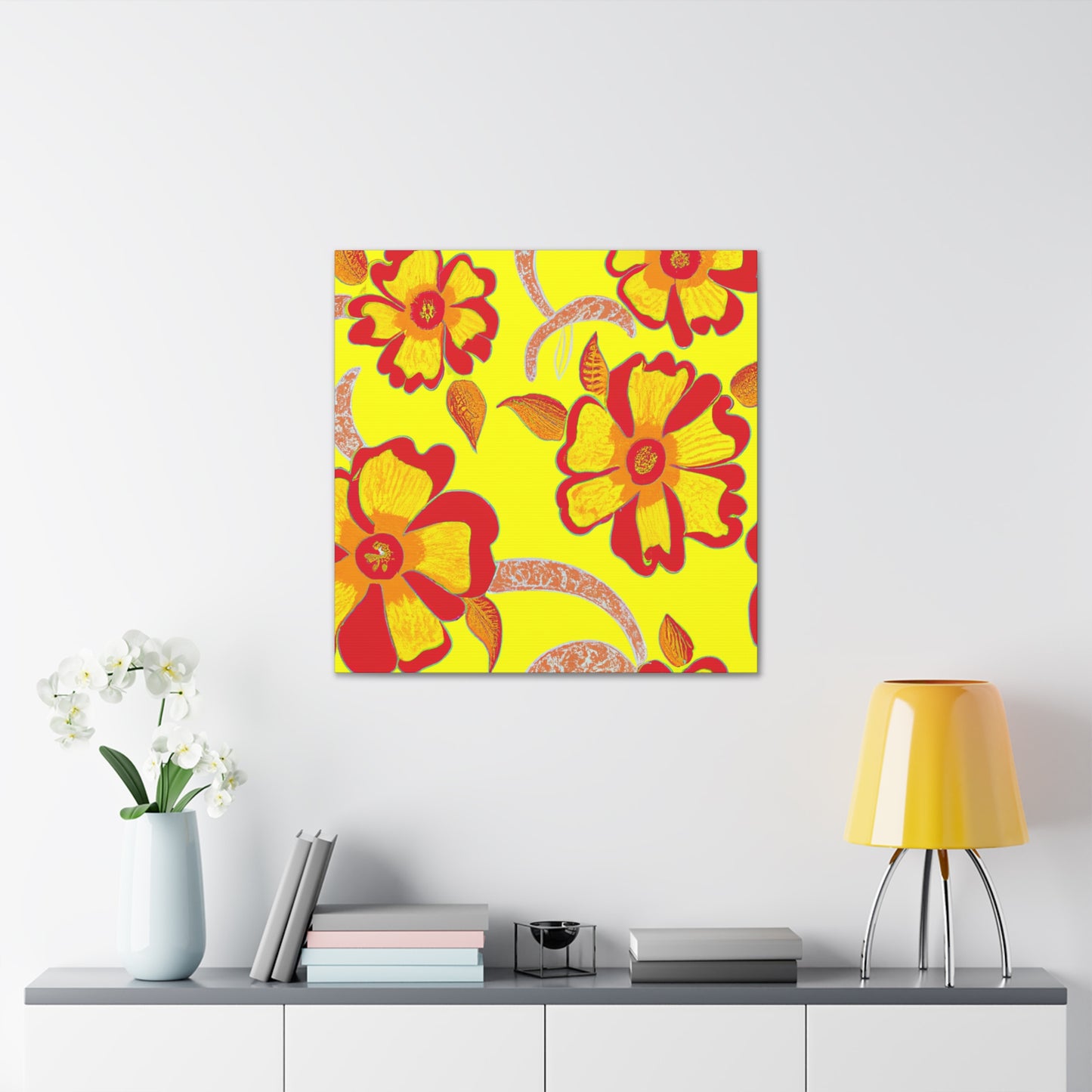 Rosesong - Floral - Canvas