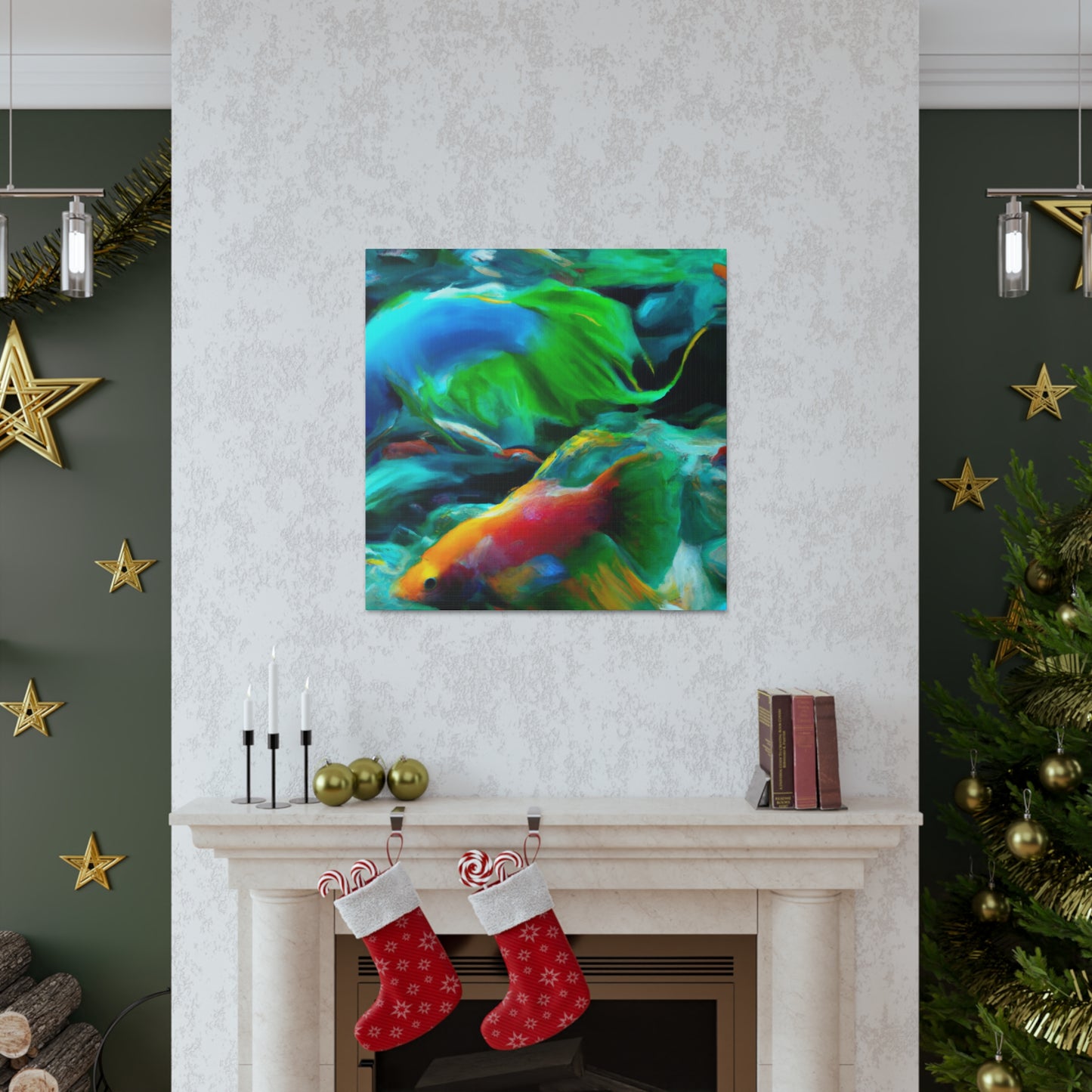 "Cresting Waves" - Underwater Canvas