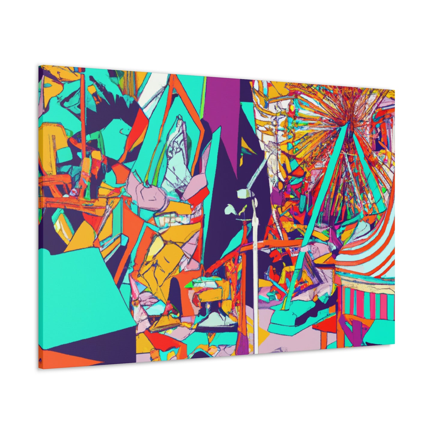 The Grand Carousel - Amusement - Canvas