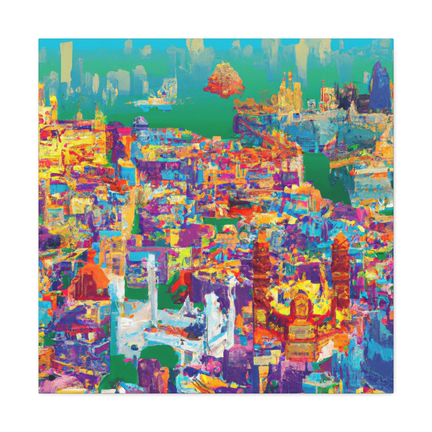 Mughal Empire - Destination India - Canvas