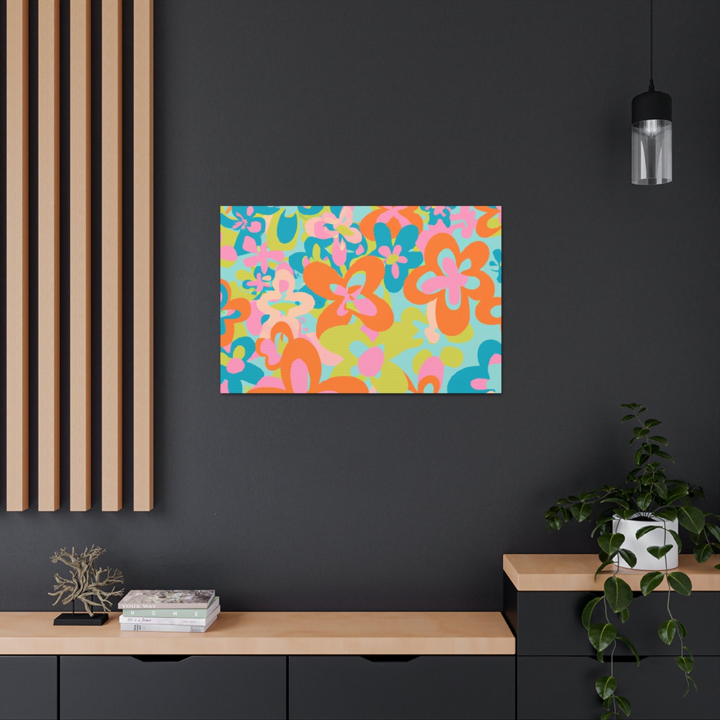 "The Blooming Bouquet" - Floral Canvas