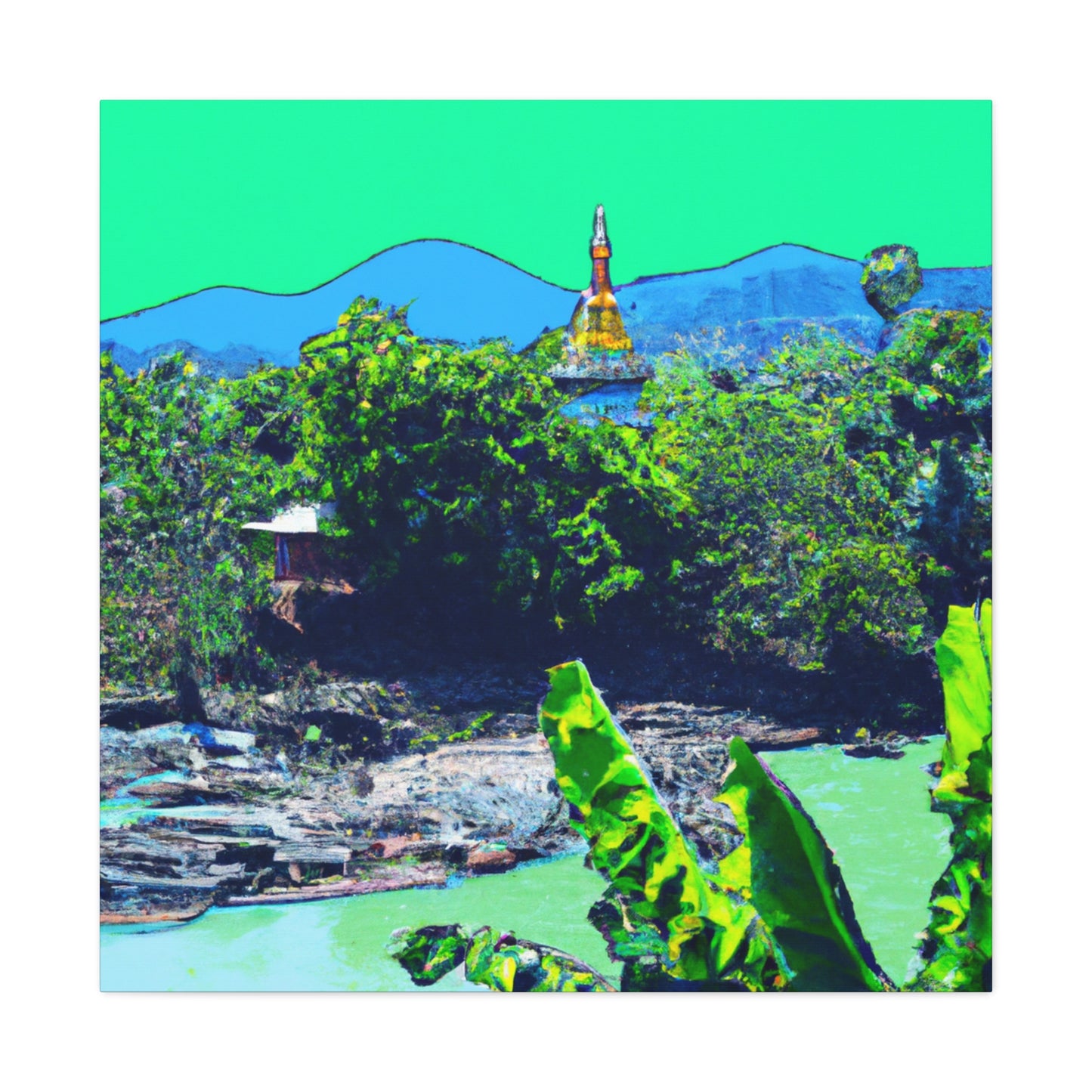 Palace of Wonders - Destination India - Canvas