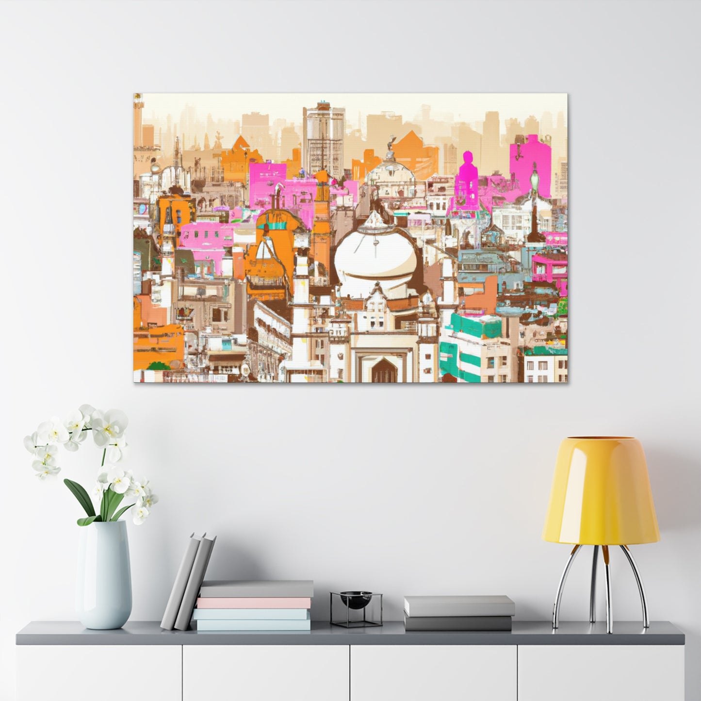 Ganges of Glory - Destination India - Canvas