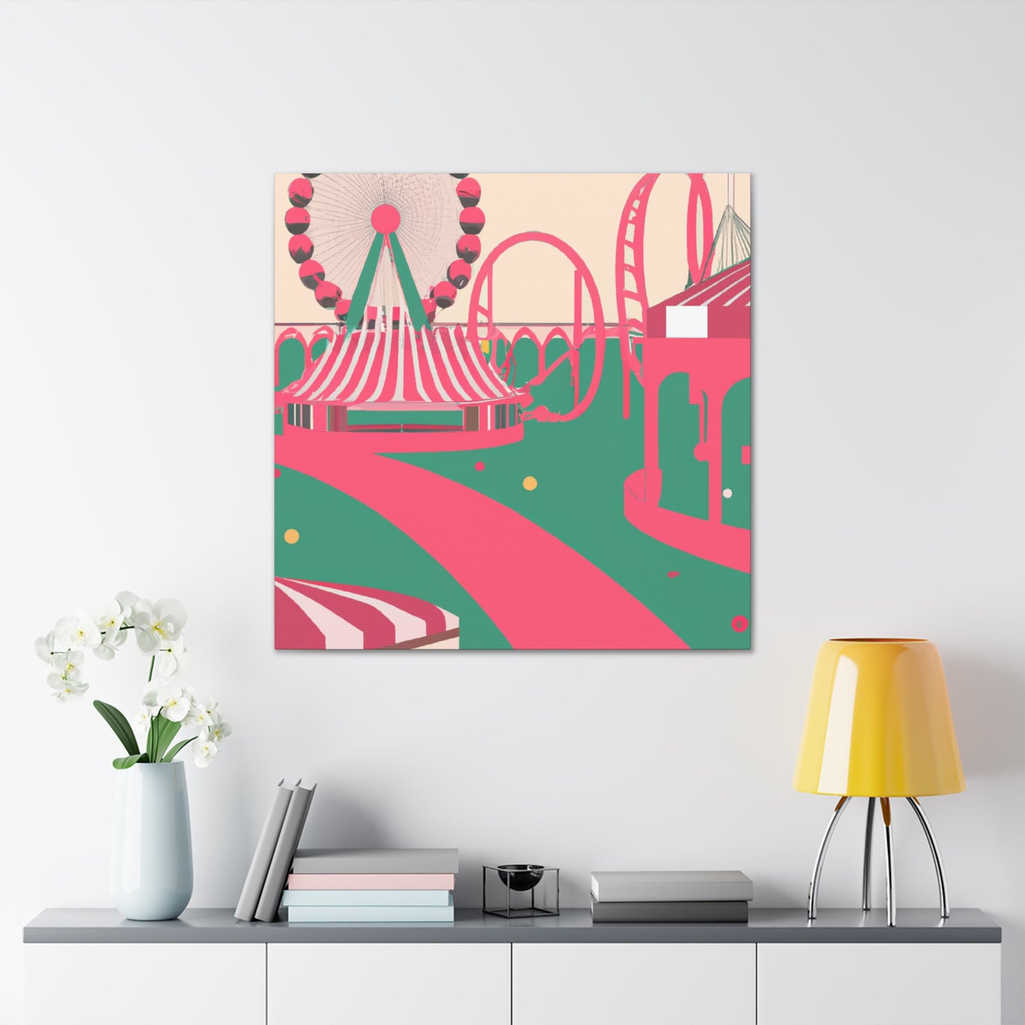 Giggle Frenzy - Amusement - Canvas